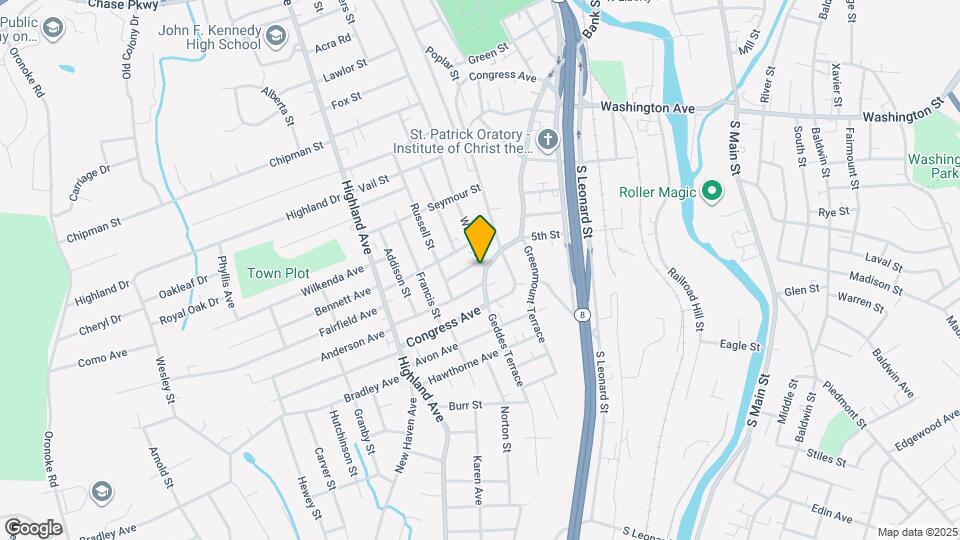 1380 Bank St Map and Location Details