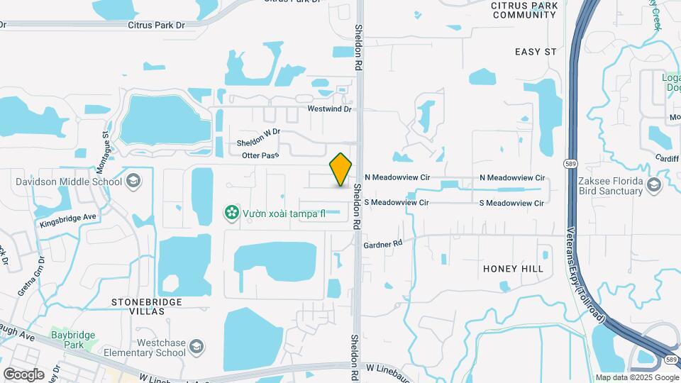 8812 Tropical Palm Dr Map and Location Details