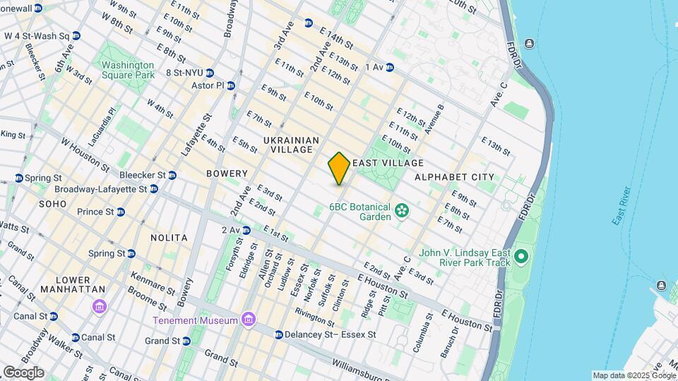 81 Avenue A Mapa y Detalles de la Ubicación