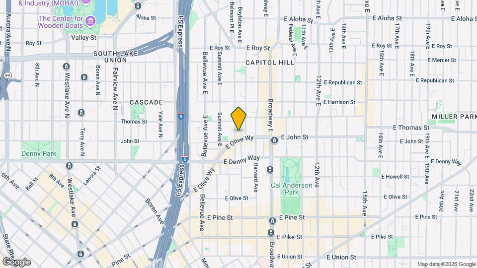 212 Belmont Ave E Mapa y Detalles de la Ubicación