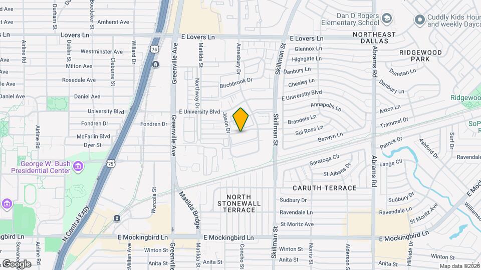 5938 Sandhurst Ln Map and Location Details