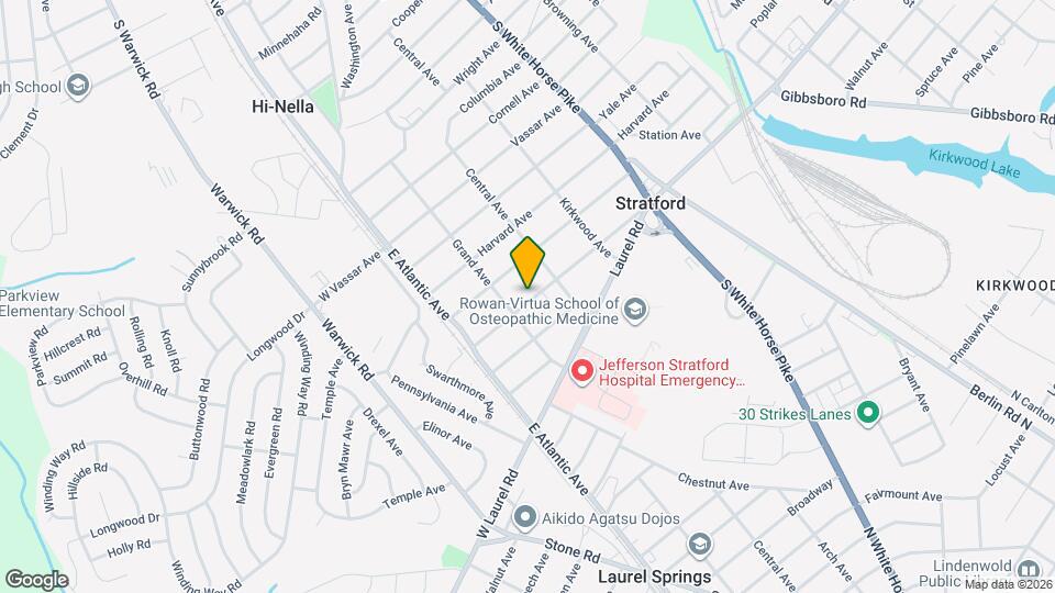 109 Union Ave Map and Location Details