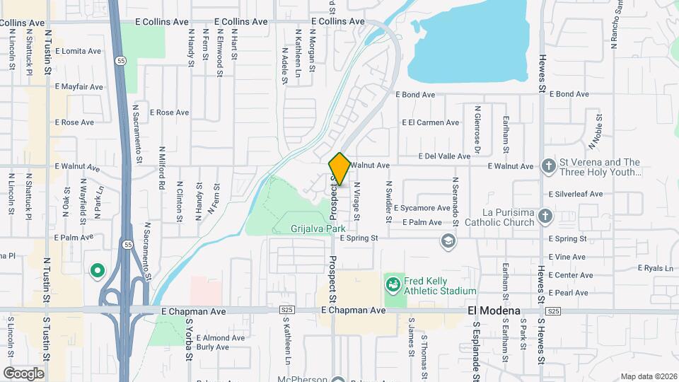 3320 E Penzance Ln Map and Location Details