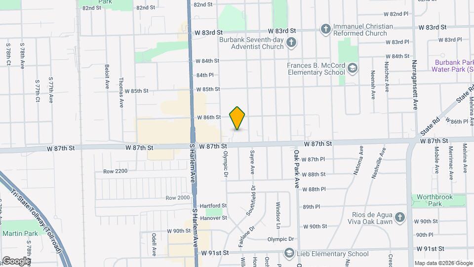 8630 Sayre Ave, Unit #4 Map and Location Details