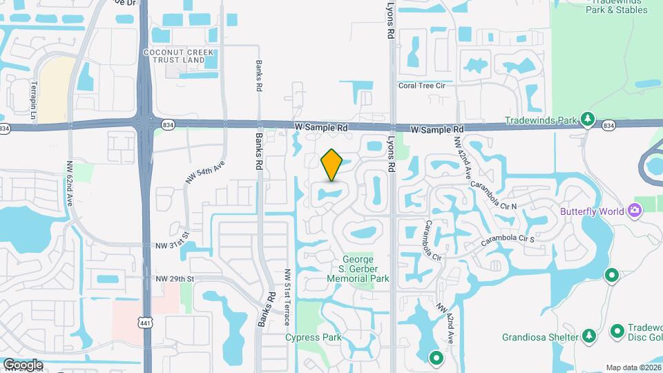 3961 Cocoplum Cir Map and Location Details