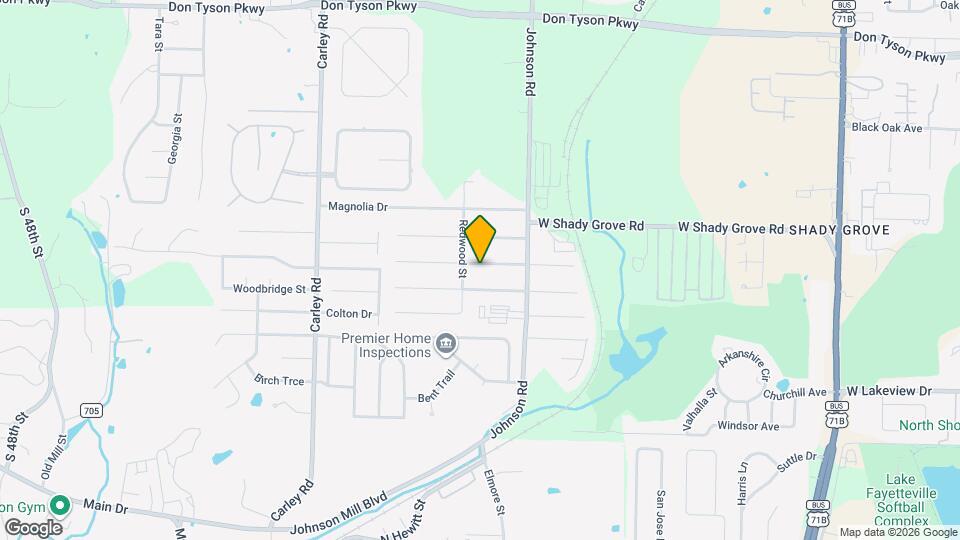 2205 Dogwood Pl Map and Location Details