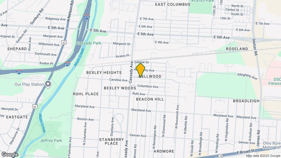 2695 Bellwood Ave Map and Location Details