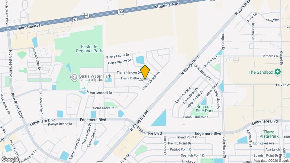 14157 Tierra Delfin Dr Map and Location Details