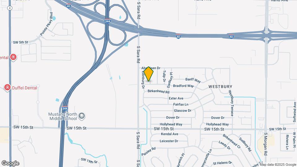 1021 Periwinkle Dr Map and Location Details