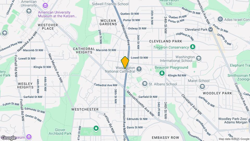 3114 Wisconsin Ave NW Map and Location Details