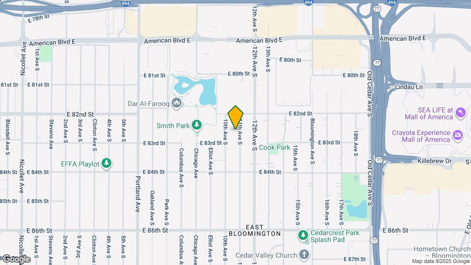 8232 11th Ave S Map and Location Details