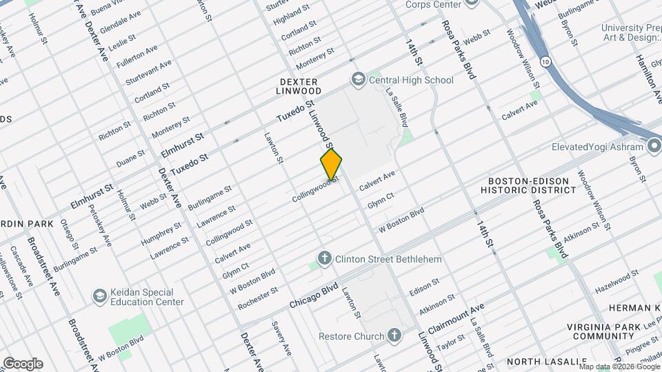 2655 Collingwood St Map and Location Details