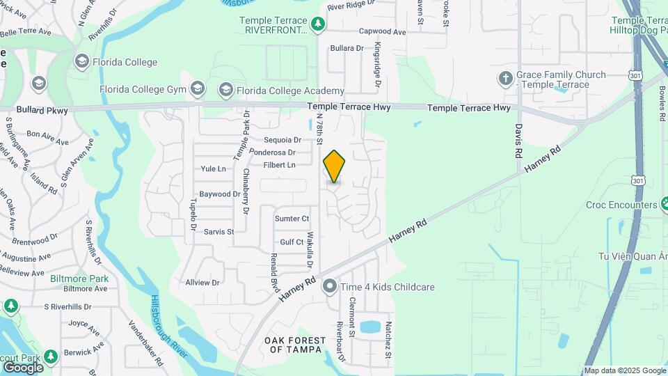 8602 Cattail Dr Map and Location Details