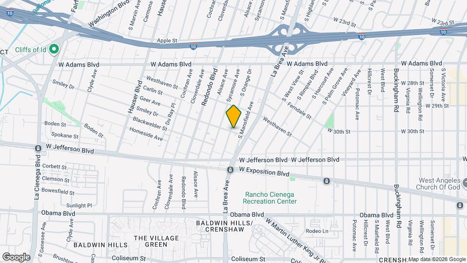 5113 Roseland St Map and Location Details