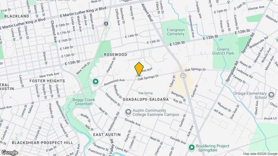 2708 Oak Springs Dr Map and Location Details