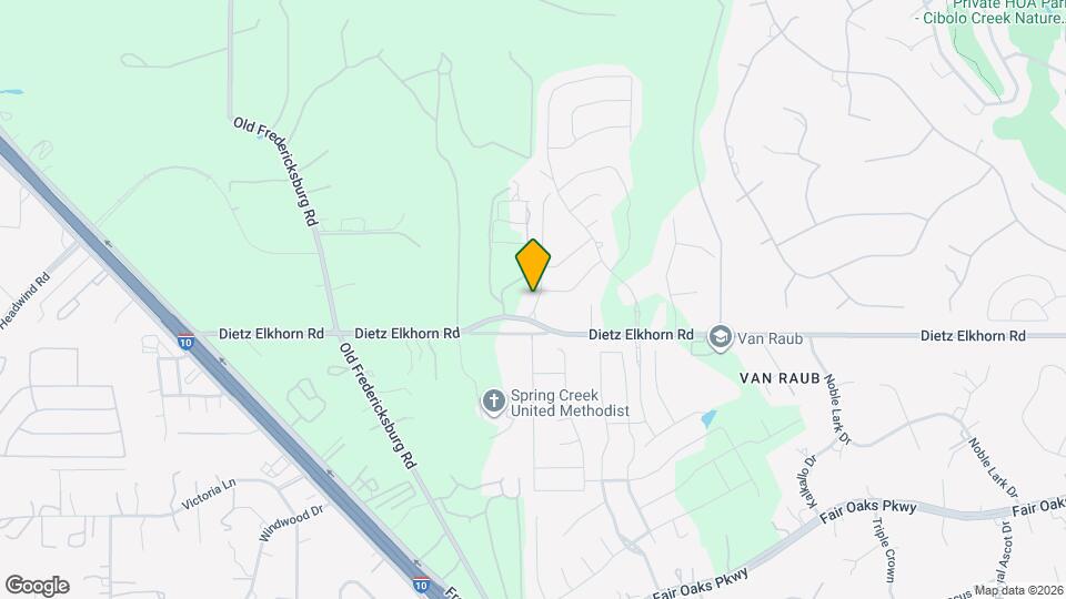 29203 Cheyenne Ridge Map and Location Details