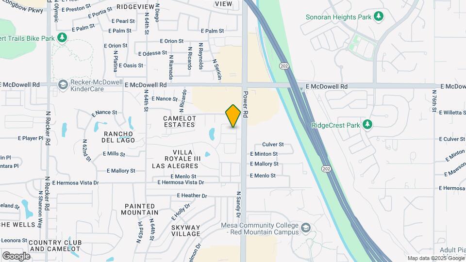 6744 E Manning St Map and Location Details