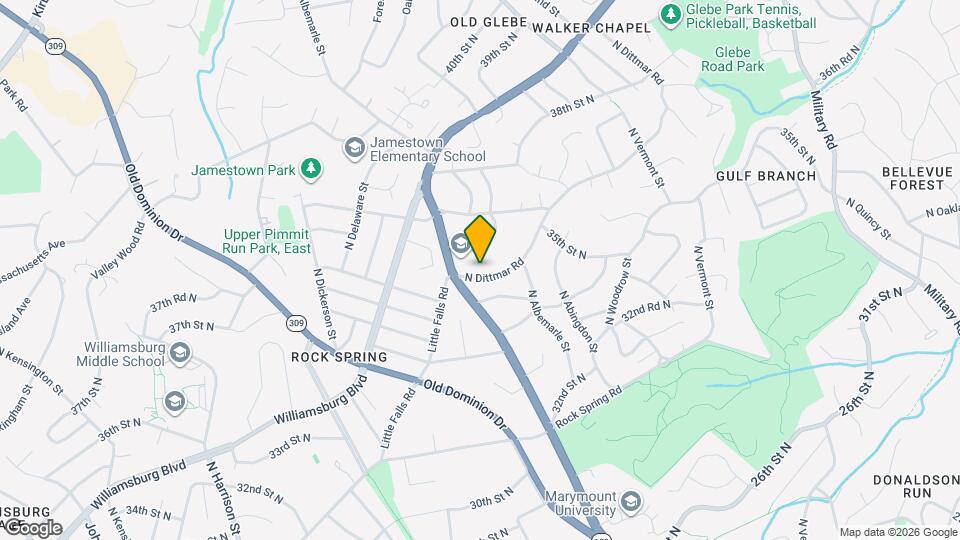 4739 N Dittmar Rd Map and Location Details