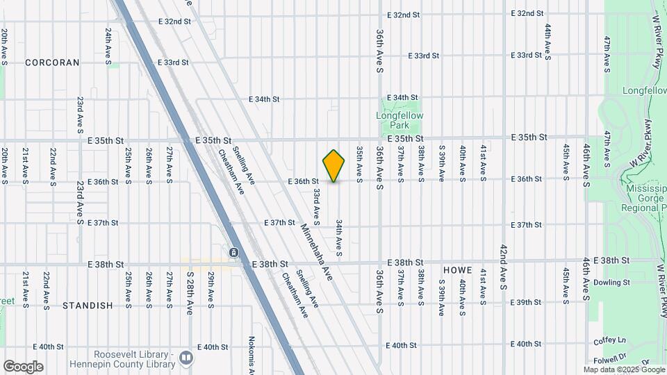 3606 34th Ave S Map and Location Details