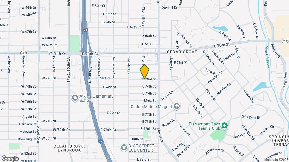 531 E 73rd St Map and Location Details