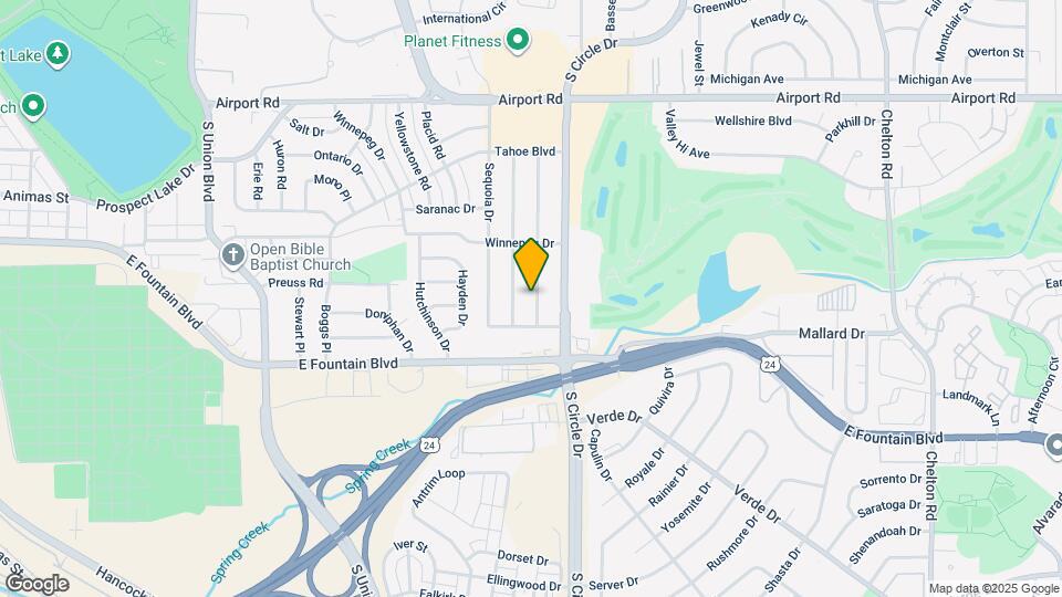 830 Zion Dr Map and Location Details