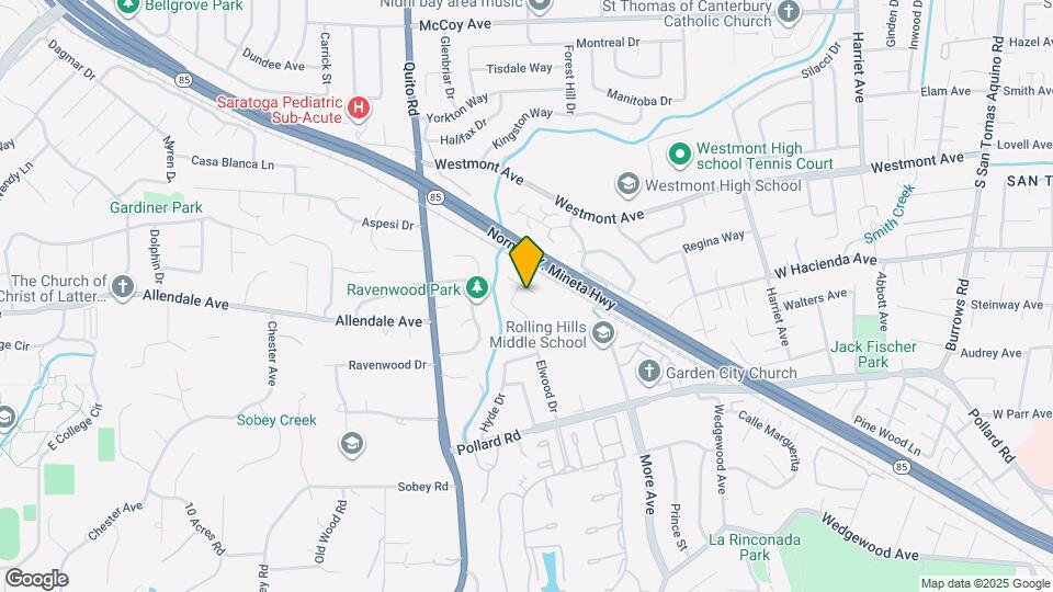 1381 Elwood Dr Map and Location Details