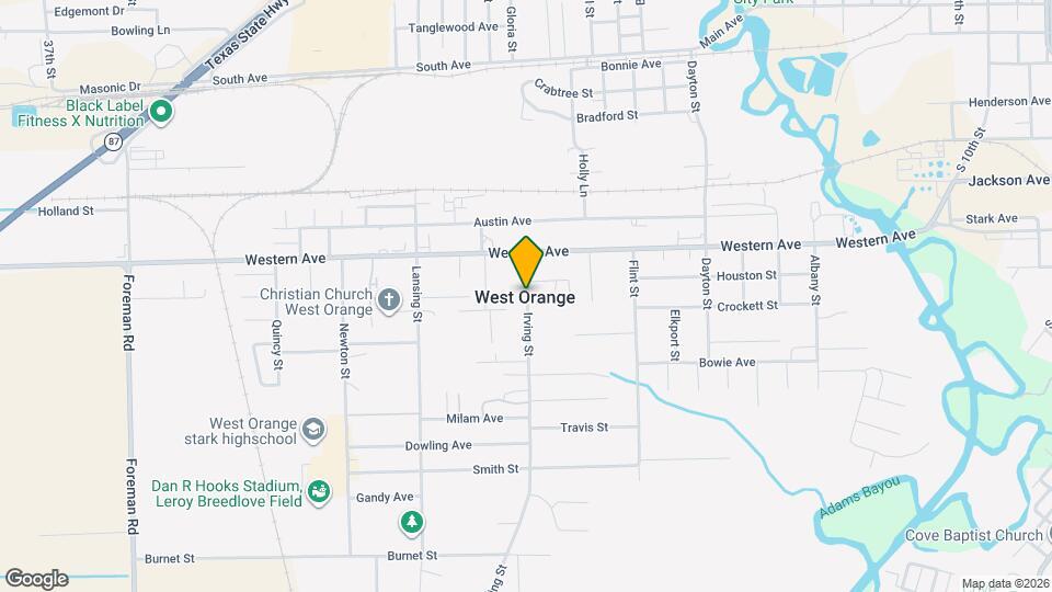 3106 Western Map and Location Details