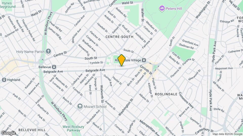 95 Belgrade Ave Map and Location Details