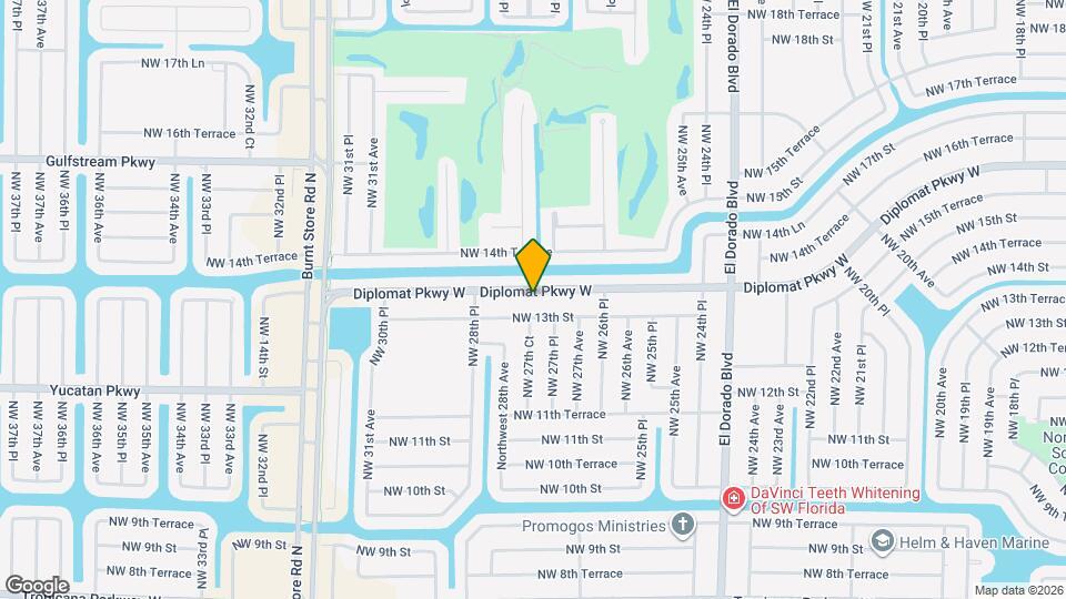 2728 Diplomat Pkwy W Map and Location Details