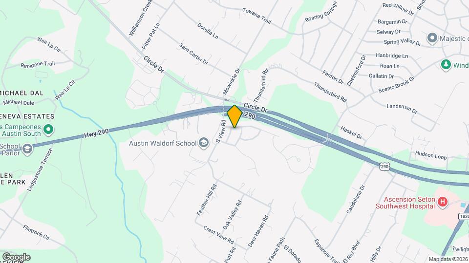 8501 High Summit Ln Map and Location Details