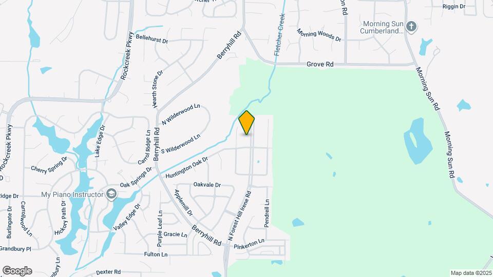 2415 N Forest Hill Irene Rd Map and Location Details
