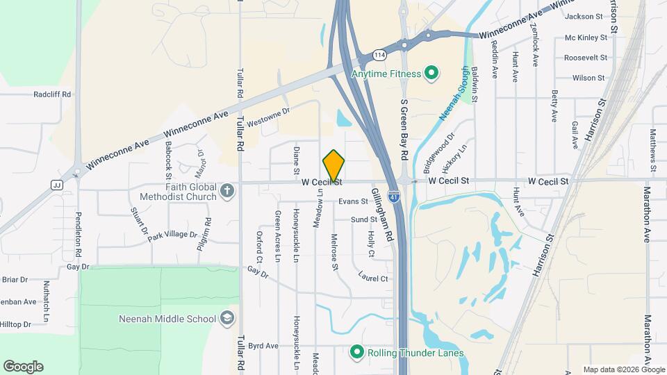 976 W Cecil St Map and Location Details