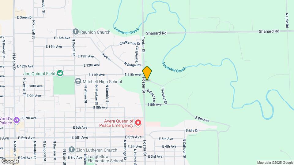 1301 Firesteel Dr Map and Location Details
