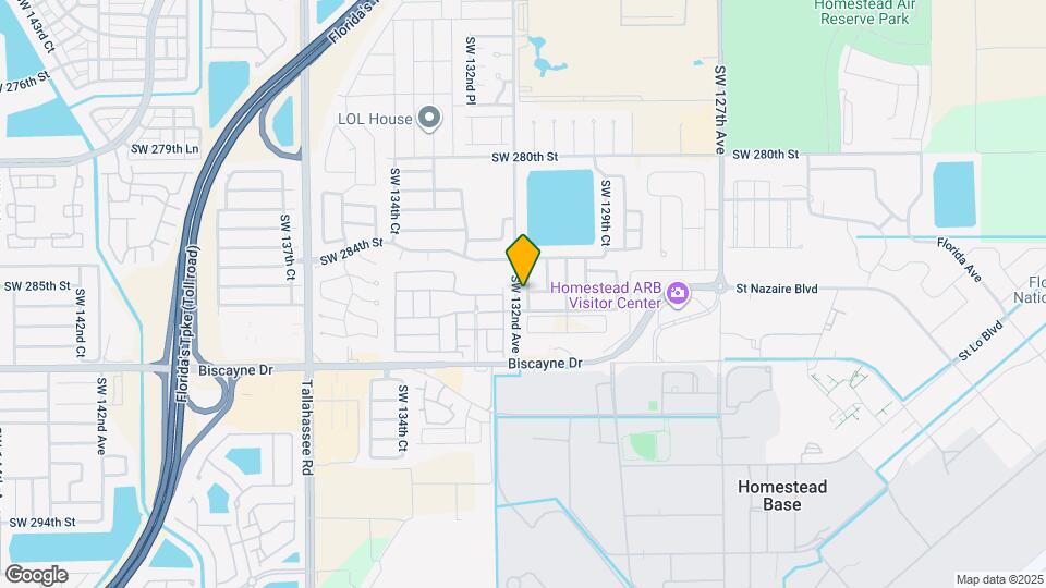 28550 SW 131st Ct Map and Location Details