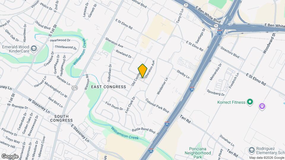 817 Sheraton Ave Mapa y Detalles de la Ubicación