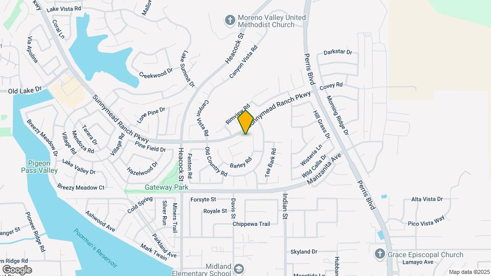 24296 Harvest Rd Map and Location Details
