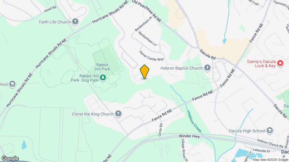 300 Beckenham Walk Dr Map and Location Details