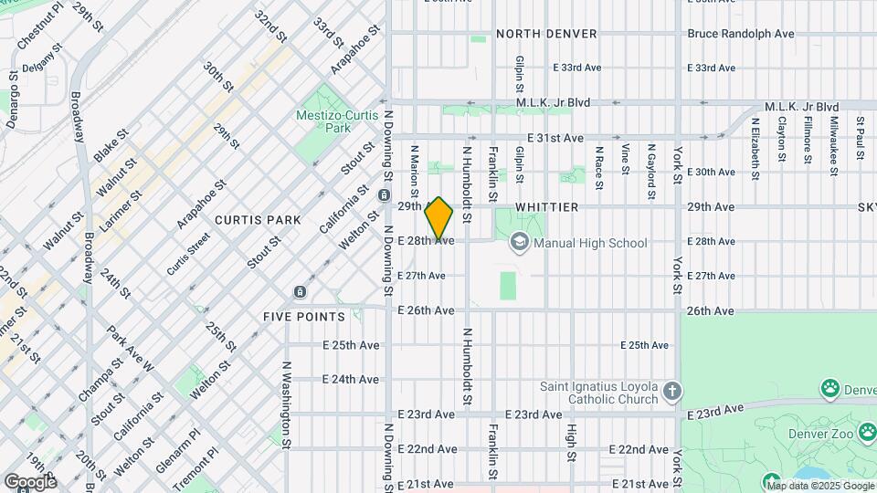 2755 Lafayette St Map and Location Details