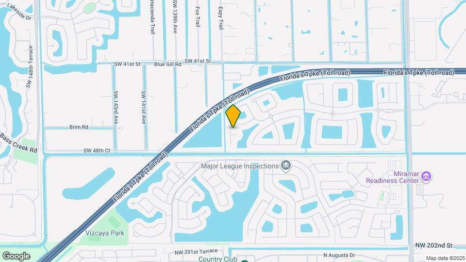 4537 SW 134th Ave Map and Location Details