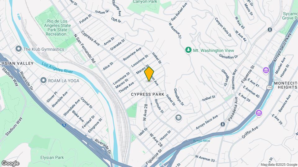 3329 Merced St Map and Location Details