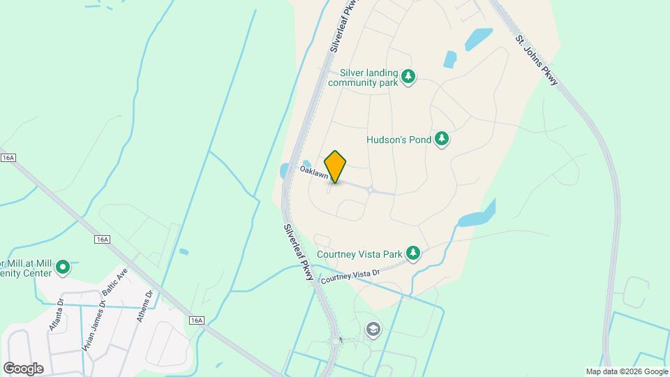 104 Silver Willow Ct Map and Location Details