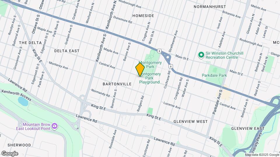 126 Auburn Ave Map and Location Details