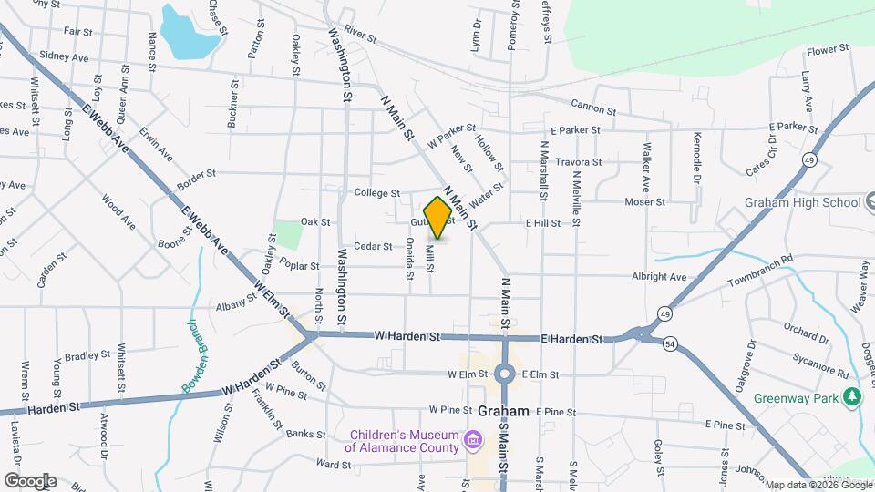 411 Mill St Map and Location Details