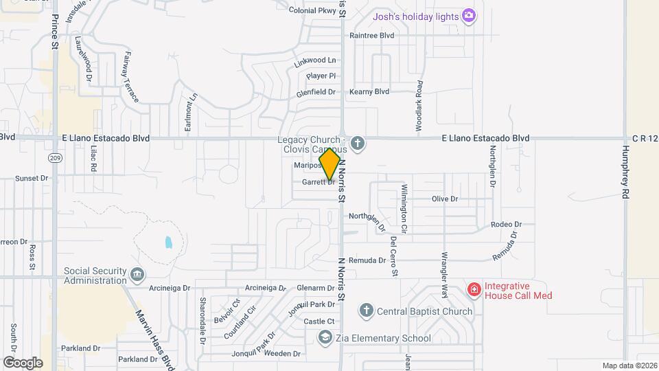 133 Garrett Dr Map and Location Details