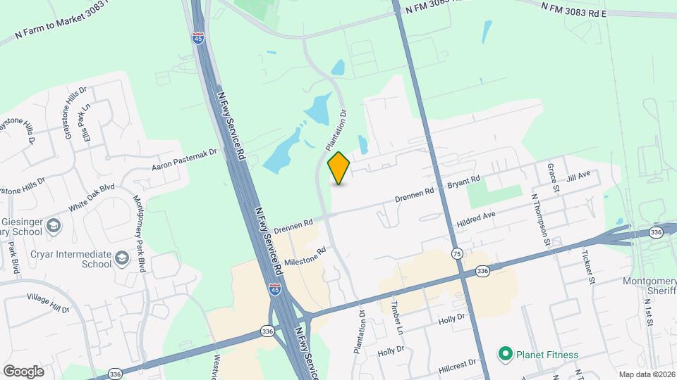 2300 Plantation Dr Map and Location Details