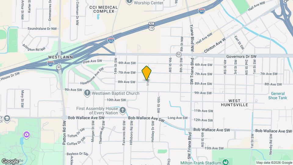 3611 8th Ave SW Map and Location Details