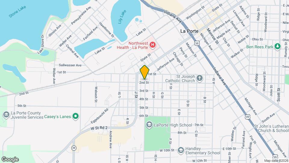 114 1/2 I St Map and Location Details