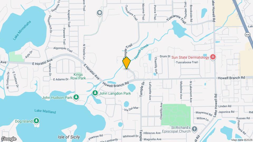 295 Sandlewood Trail Map and Location Details