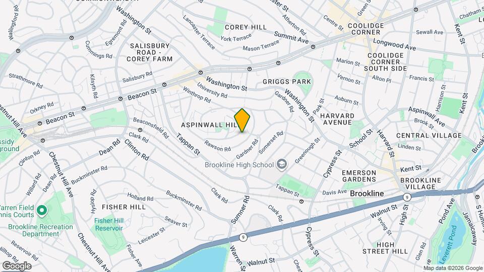 56 Colbourne Crescent Map and Location Details