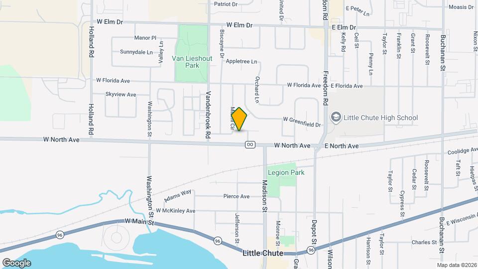 413 Tampa Way Map and Location Details